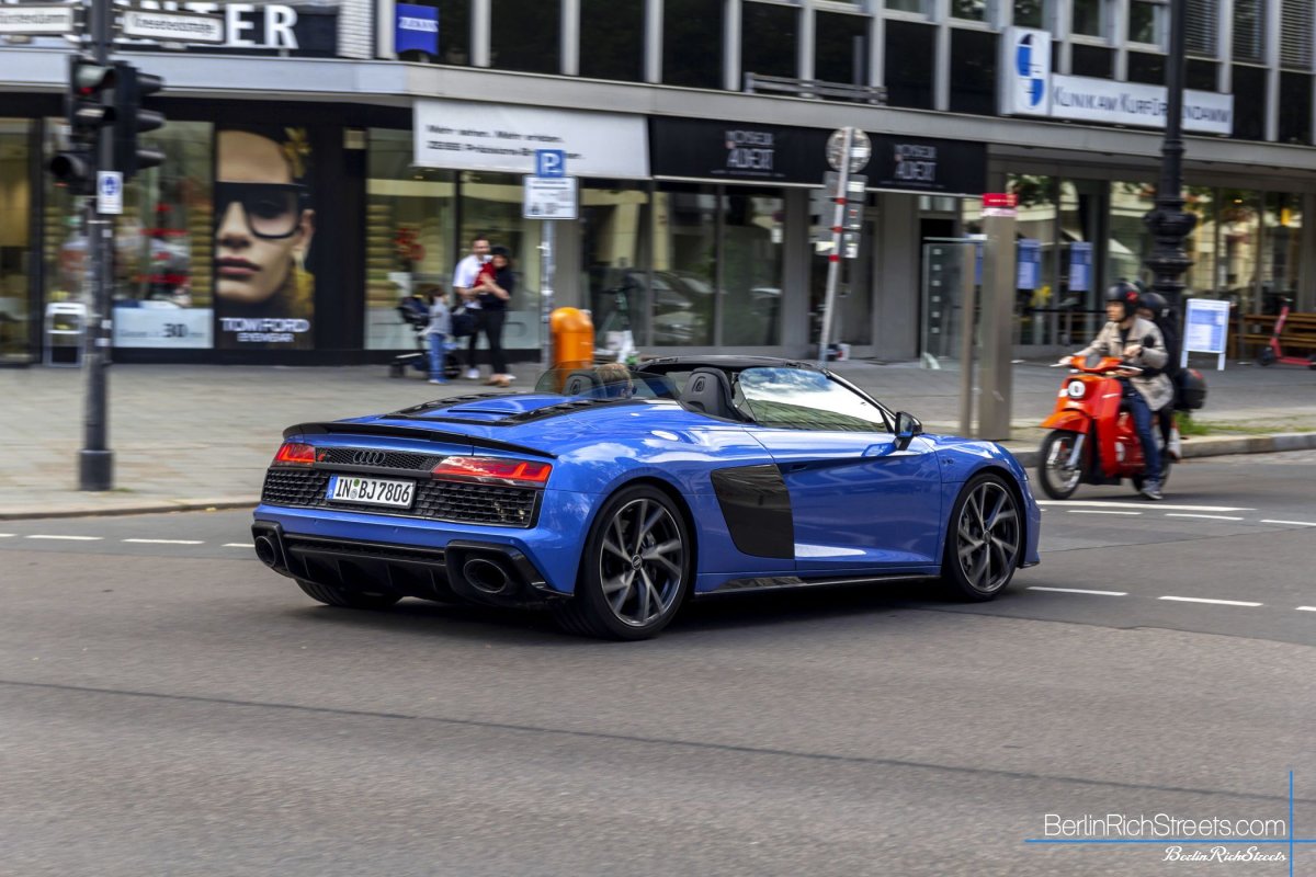 Audi R8 V10 Spyder Performance (2019) spotted in Berlin — BerlinRichStreets
